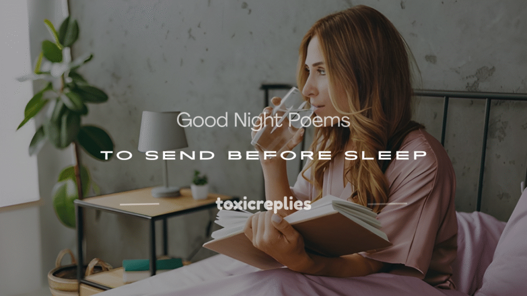 romantic good night poems
