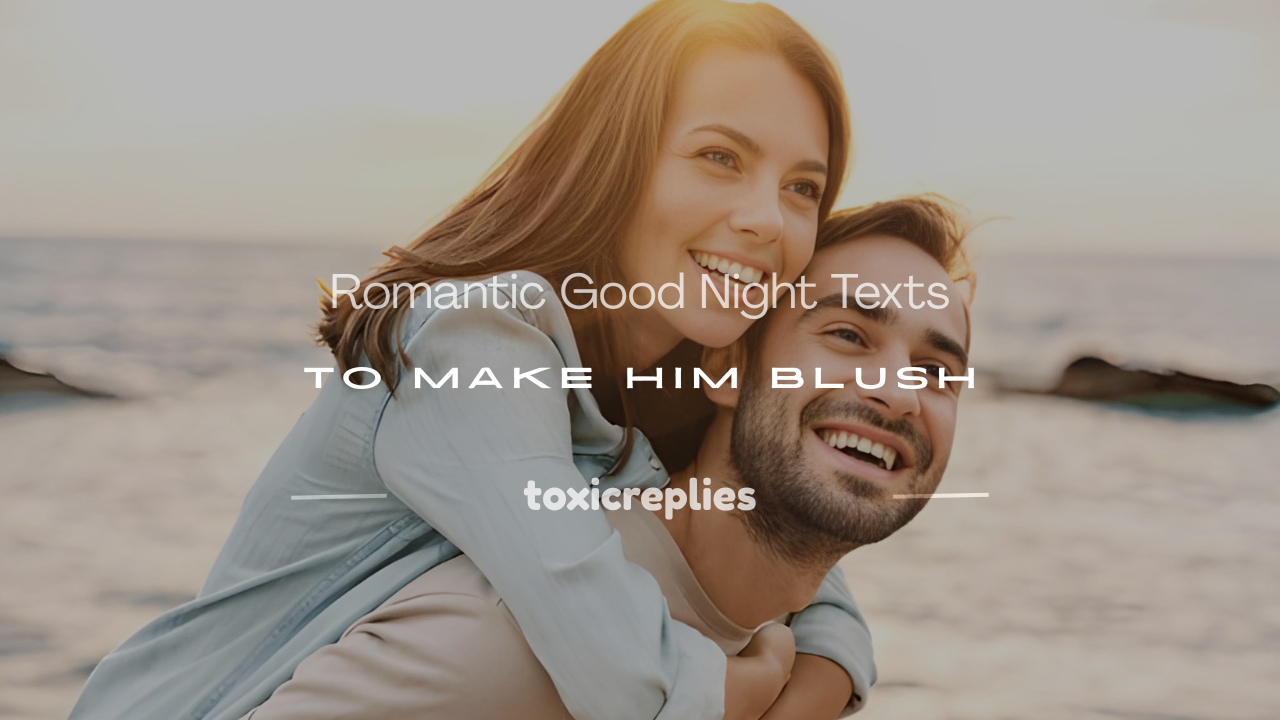 dirty good night texts messages for him