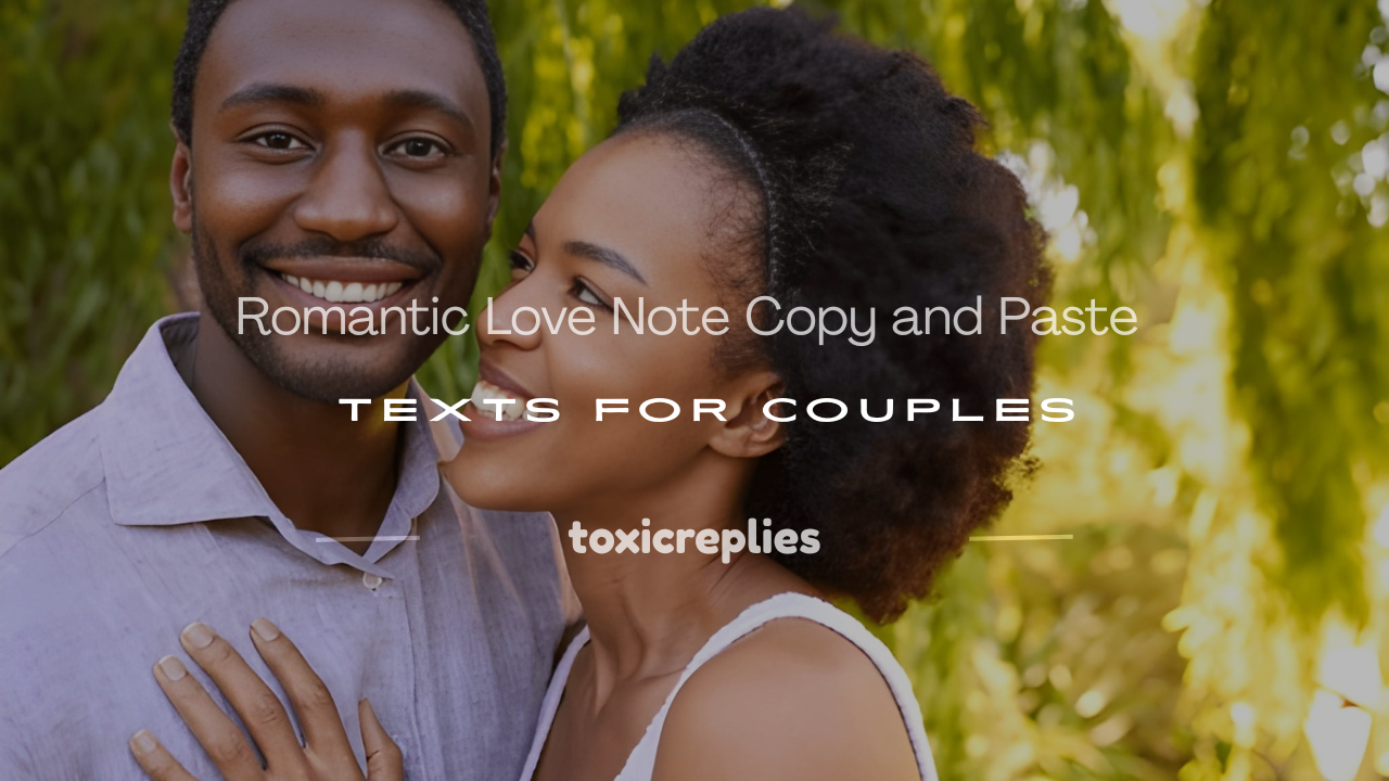 love note copy and paste