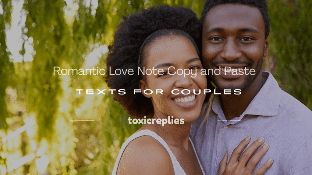 love note copy and paste