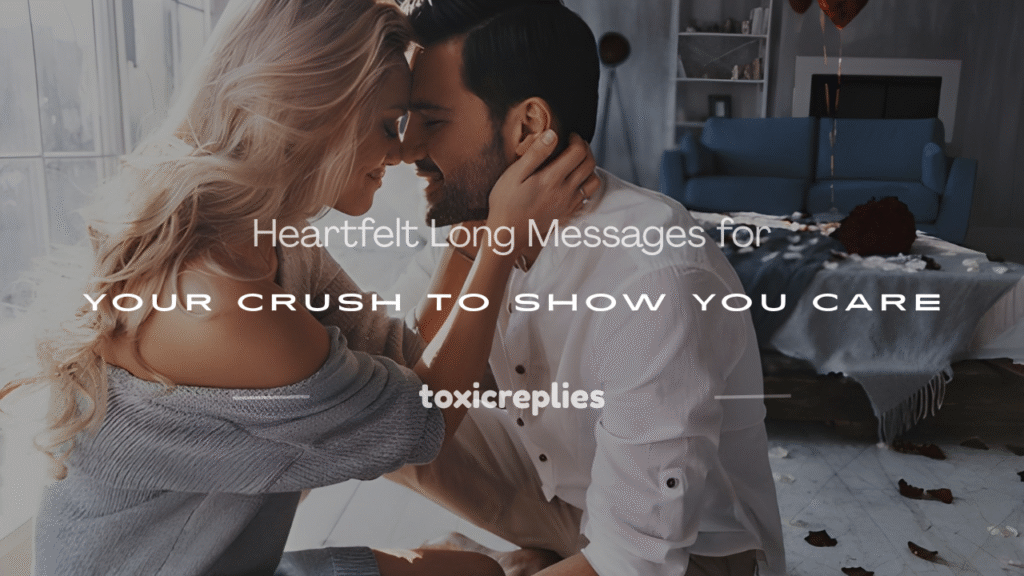 long sweet messages for crush