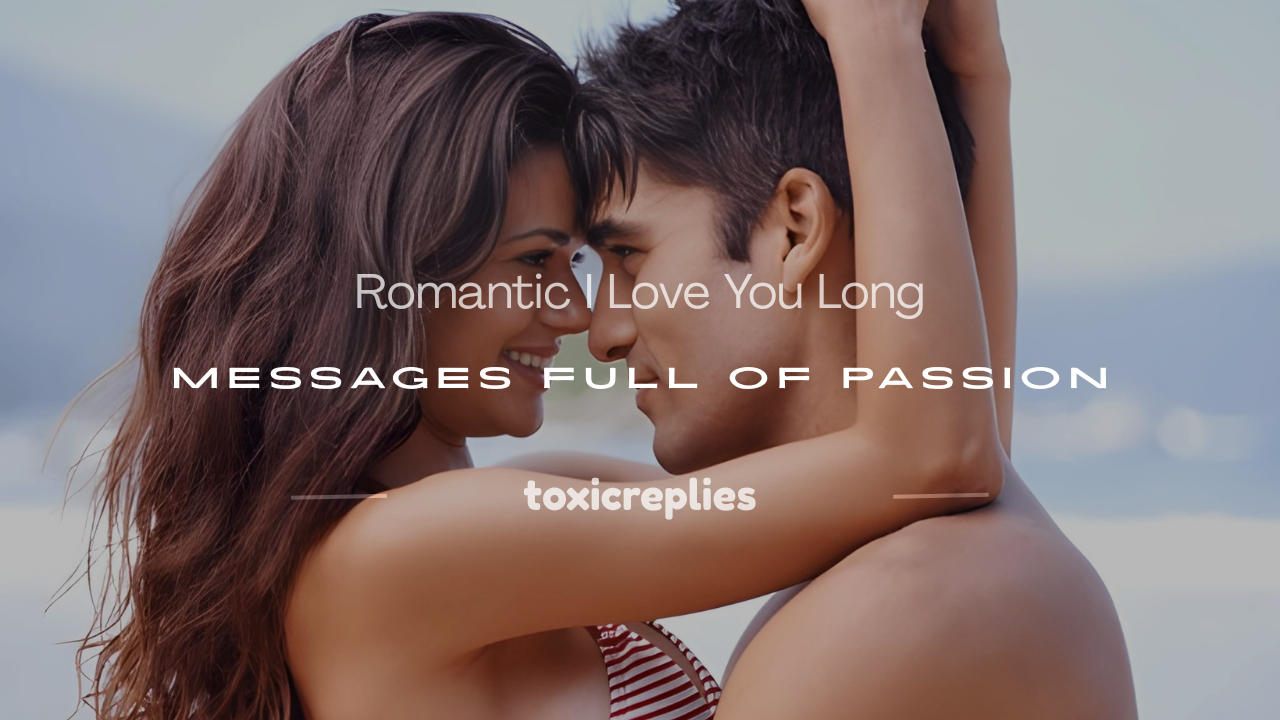 i love you long messages