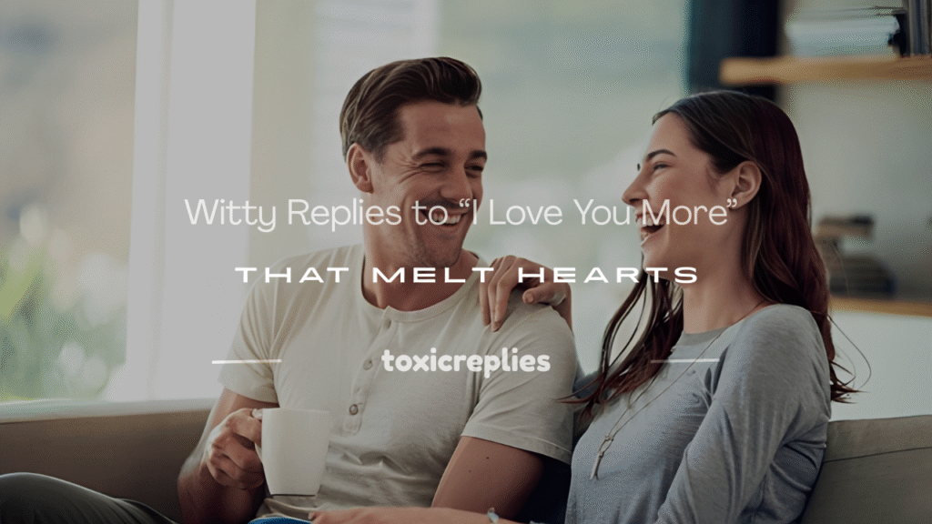 replies to i love you more