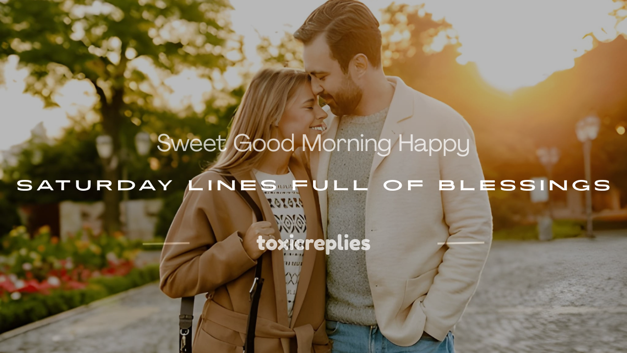 sweet good morning happy saturday