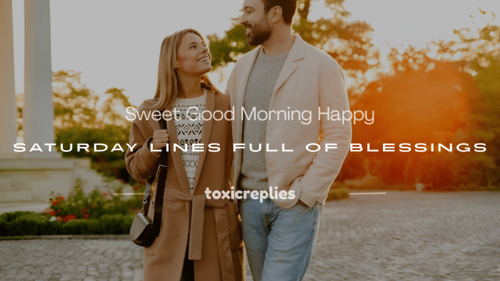 sweet good morning happy saturday