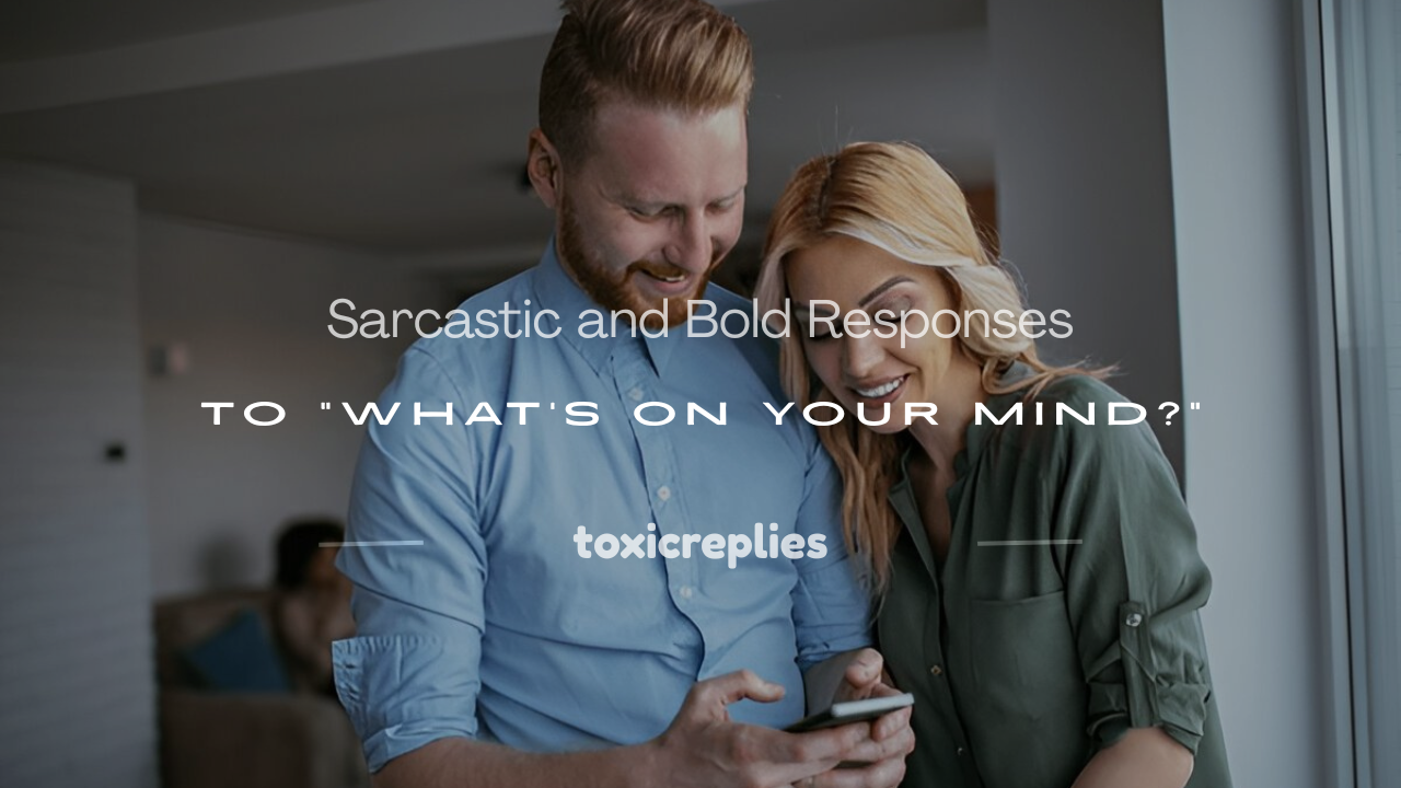 whats on your mind funny answer