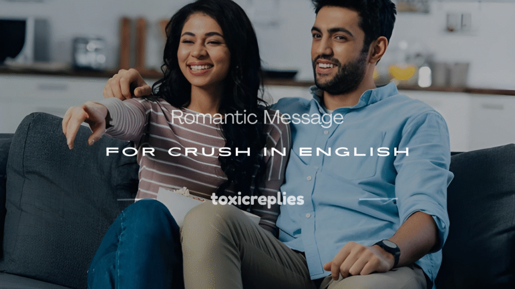 message for crush english