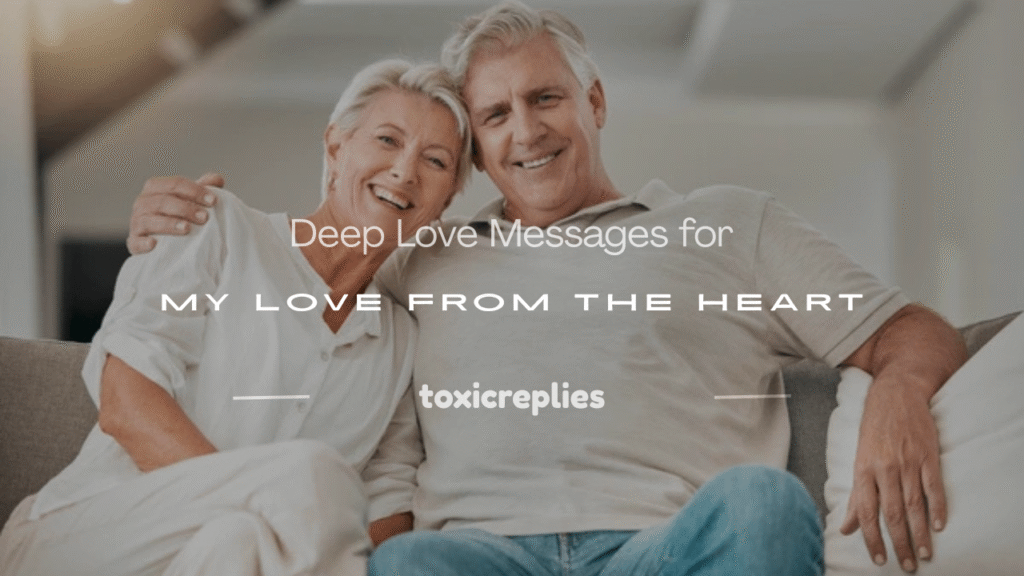 deep love messages for my love