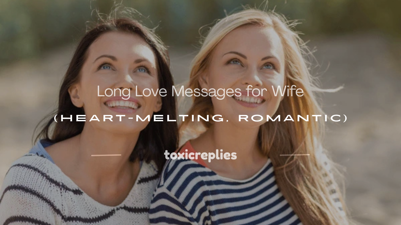 long love messages for wife