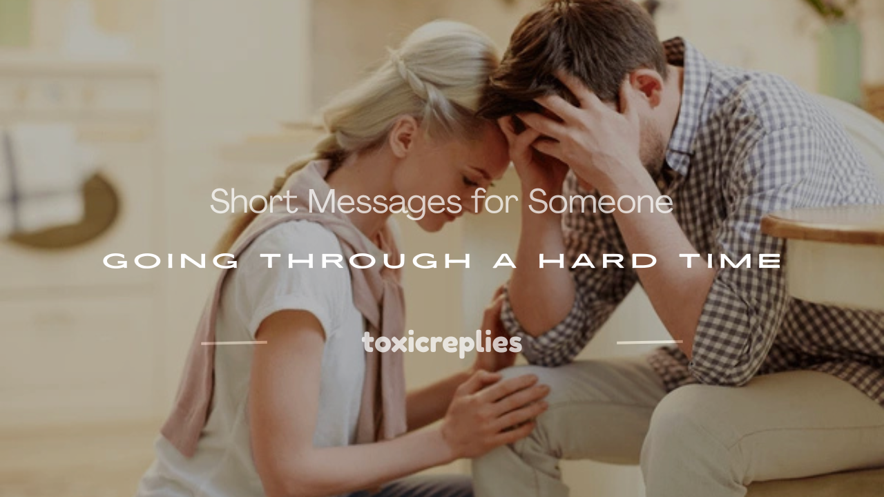 someone going through a hard time