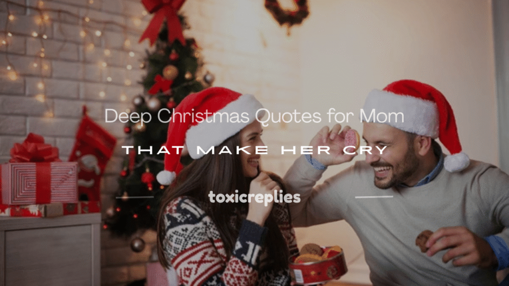 heartfelt christmas quotes for mom