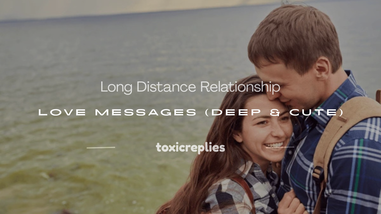 long distance relationship love message
