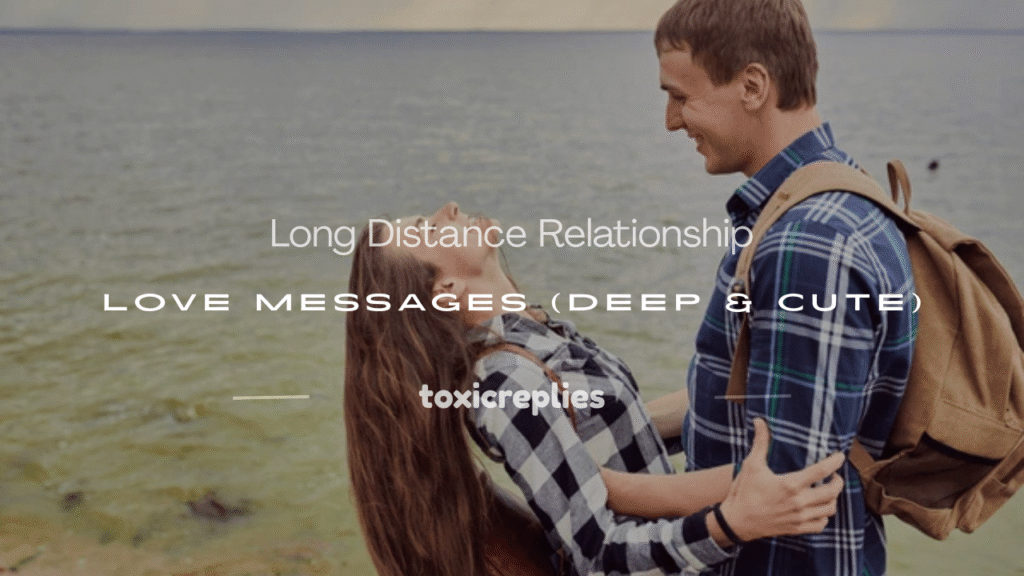 long distance relationship love message