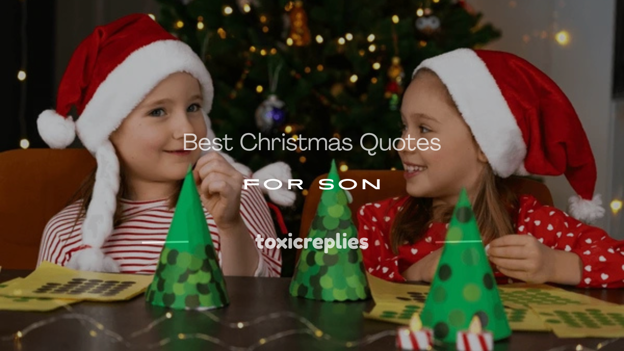 christmas quotes for son
