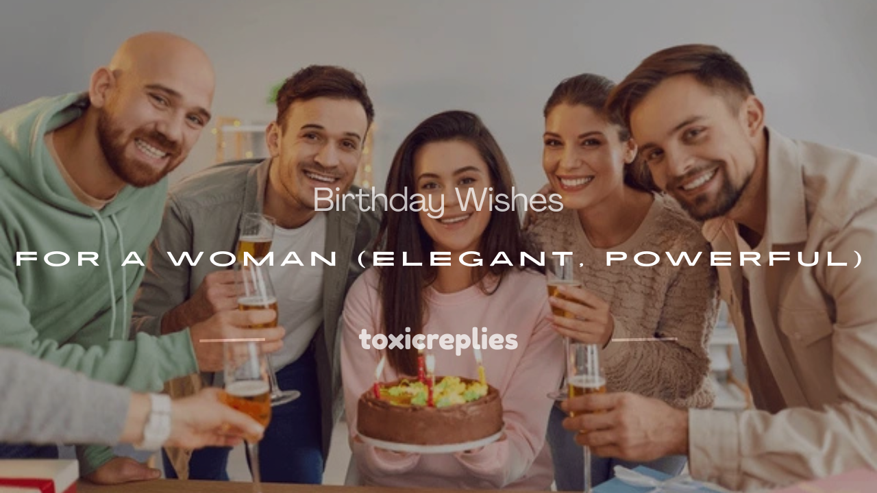 birthday wishes for a woman